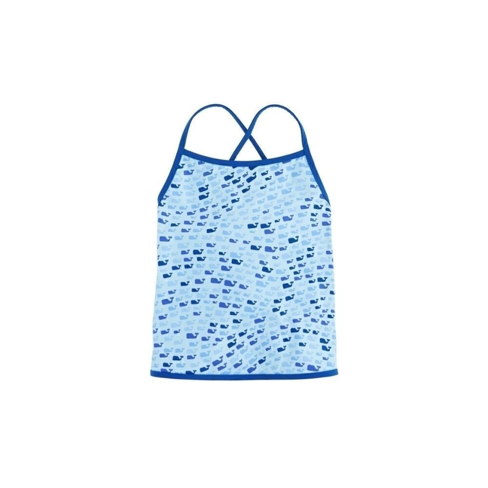 Vineyard Vines Girls Swimwear School Of Whales Tan